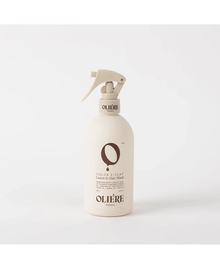 Несмываемая маска для волос Oliere Paris Color E'clat белого цвета