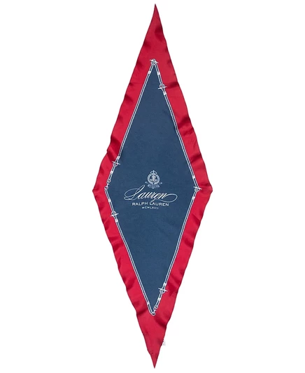Женский платок Lauren Ralph Lauren Nautical, синий