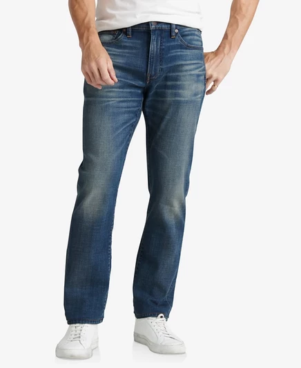 Мужские джинсы Lucky Brand 410, синие (2)