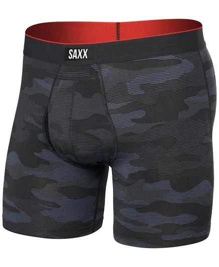 Мужские боксер-брифы SAXX Multi-Sport сетчатые, черные
