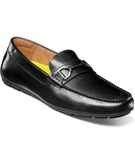 Мужские лоферы Florsheim Motor Moc Toe Bit, черные