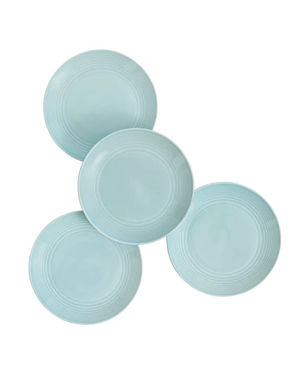 Салатные тарелки Royal Doulton Maze, набор 4, синие