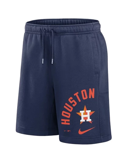 Мужские шорты-кикеры Nike темно-синего цвета Houston Astros с арочками navy