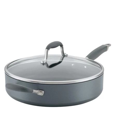 Сотейник Anolon Advanced Home 4,7 л с ручкой и крышкой, серый