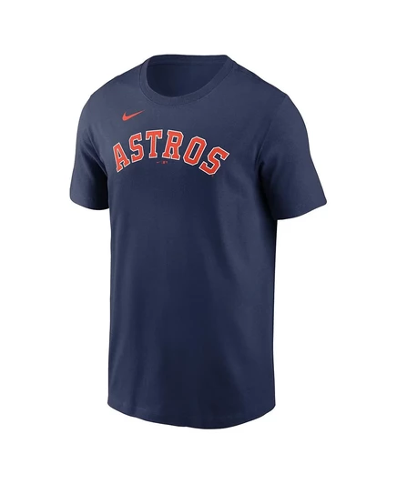 Мужская футболка Nike Cam Smith Navy Houston Astros с фирменным номером Fuse от Nike navy