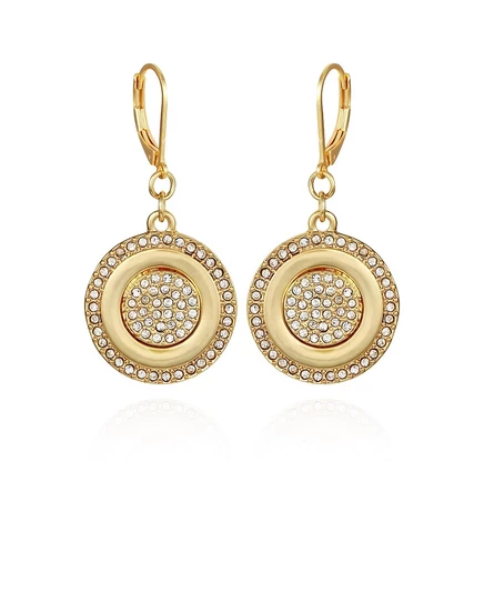 Серьги‑подвески Vince Camuto с монетой, золотистые