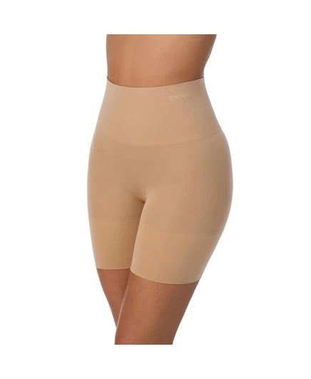 Женское бесшовное облегающее белье DKNY Smoother Shapewear DK5021 коричнево-бежевый