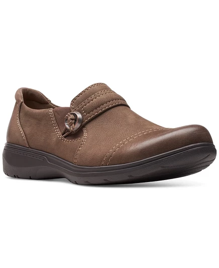 Женские слипоны Clarks Carleigh Pearl, бежевые