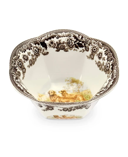 Миска для орехов Spode Woodland Golden Retriever, коричневая