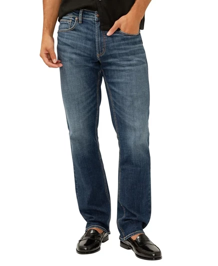 Мужские джинсы silver jeans co grayson прямые, синие