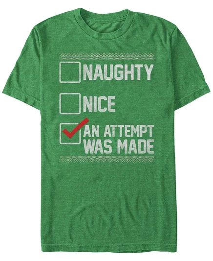 Мужская футболка Fifth Sun с принтом «Naughty Nice», зеленая
