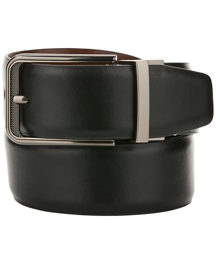 Мужской кожаный ремень Perry Ellis Portfolio multi