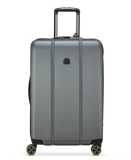 Чемодан Delsey Cadence 24″ на 4 колесах, серебристый