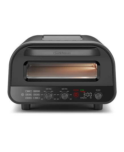 Печь для пиццы Chefman Home Slice 12″ электрическая, черная