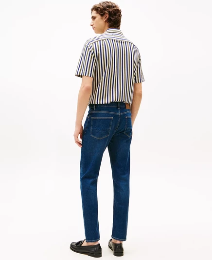 Мужские джинсы-стрейч Bleeker Slim Fit от Tommy Hilfiger dark indigo