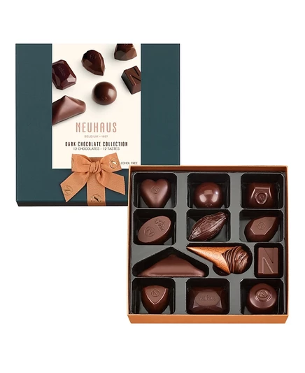 Шоколадные пралине Neuhaus All Dark, 12 шт.