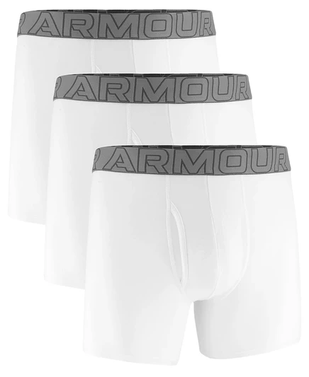 Мужские боксер‑брифы Under Armour 3 шт, белые