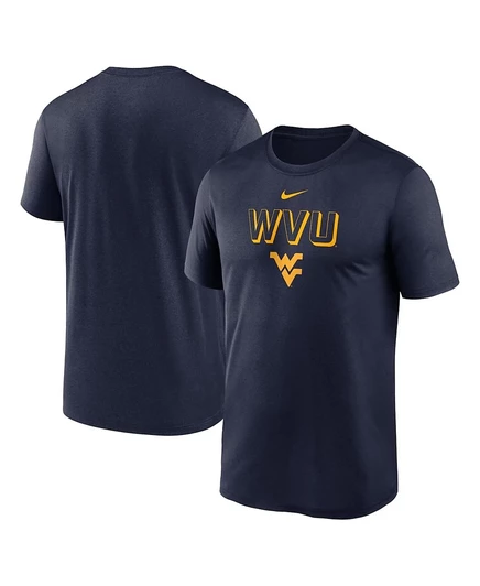 Мужская футболка Nike Sideline Legend West Virginia, синяя