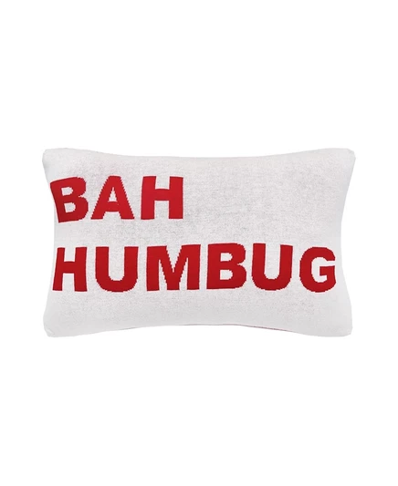 Декоративная подушка C & F Home Bah Humbug 36×56 см, красная