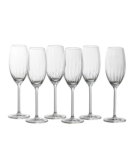 Бокалы шампанского Zwiesel Glas Prizma, 6 шт., коричневые