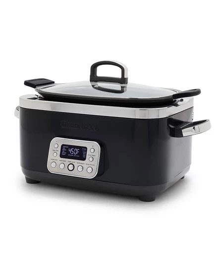 Керамическая медленноварка GreenPan Elite 5.7 л, черная