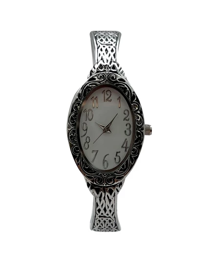 Женские часы Olivia Pratt Oval Face, серебристые