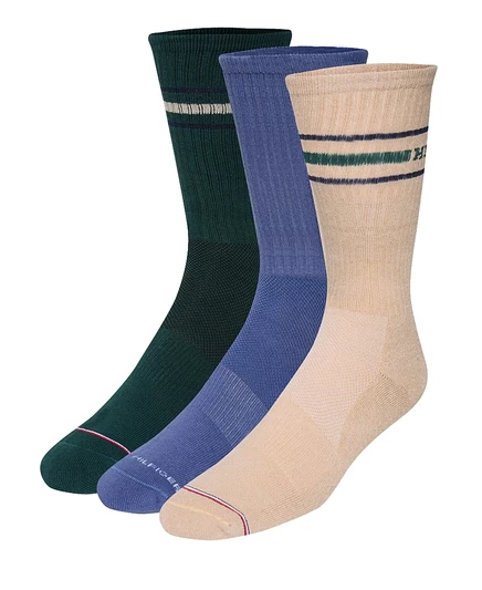 Мужские носки Athletic Crew Sock multi от Tommy Hilfiger из 3 упаковок