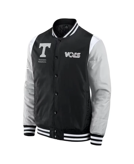 Мужская куртка Fanatics Elements Elite Tennessee Volunteers на кнопках, черная