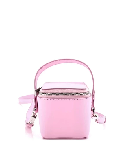 Женская сумка salvatore ferragamo micro gancini, розовая
