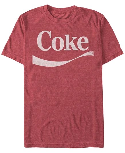 Мужская футболка Fifth Sun Coca-Cola с принтом, красная