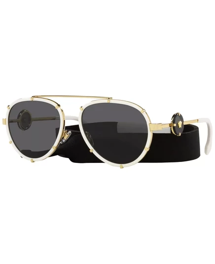 Женские солнцезащитные очки Versace VE2232, белые