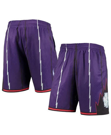 Мужские шорты Mitchell & Ness Raptors 1998, фиолетовые