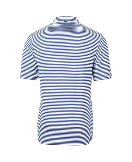 Мужское поло Cutter & Buck Throwback Virtue Eco Pique, синее