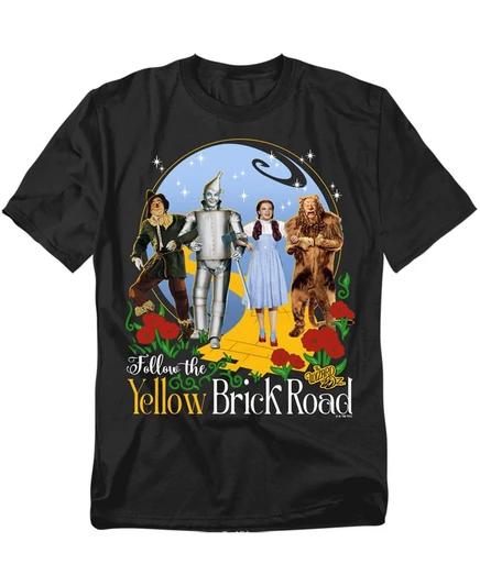 Футболка Big & Tall The Yellow Brick Road black
