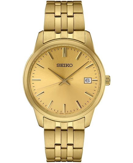 Мужские часы Seiko Essential 40 мм, шампань