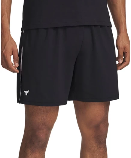 Мужские шорты Under Armour Project Rock сетчатые, черные