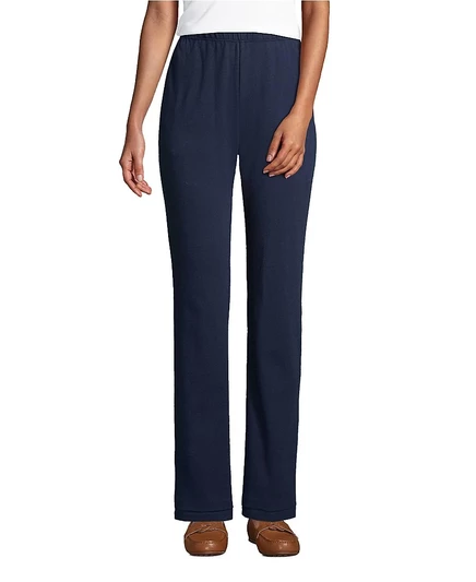 Женские брюки Lands' End Tall Sport Knit, синие
