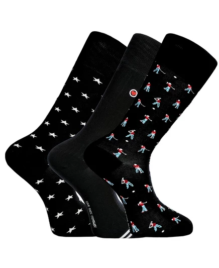Мужские носки Love Sock Company, 3 пары, черные