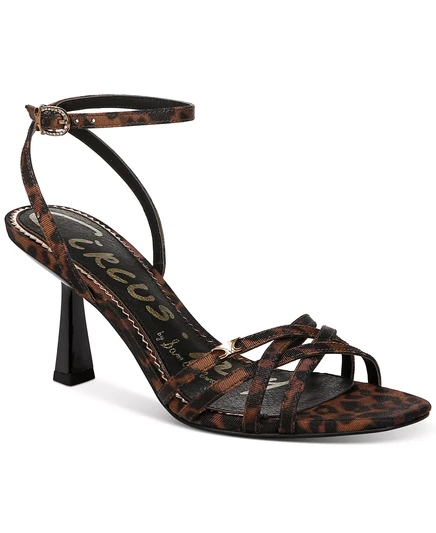 Circus NY от Сэма Эдельмана, босоножки на ремешках от Кензи black natural multi leopard