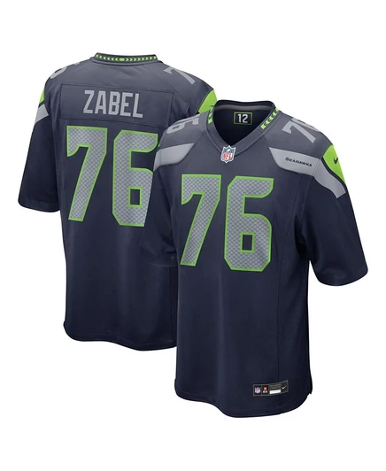 Мужская игровая футболка Nike Zabel Seahawks 2025, синяя