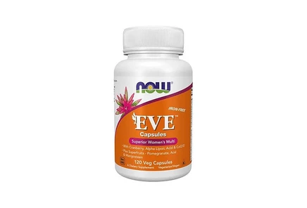 NOW Foods Eve Superior Women's Multi,120 капсул для овощей, без цвета
