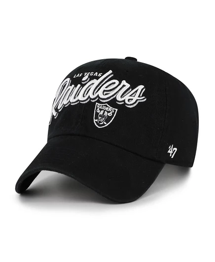Женская кепка 47 Brand Las Vegas Raiders Ariana, черная