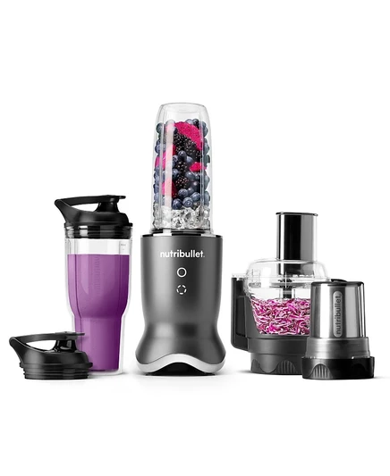 Кухонная система Nutribullet Ultra Plus+, с комбайном, серая