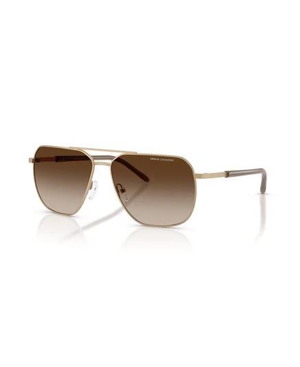 Мужские очки Armani Exchange AX2057S, матовое золото
