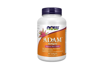 NOW Foods Adam Men's Multiple Vitamin, 90 капсул без цвета