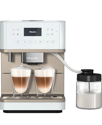 Настольная кофемашина Miele Milk Perfection CM 6360 белого цвета