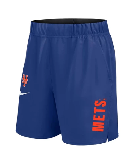 Мужские тканые шорты Nike Royal New York Mets Victory Performance от Nike royal