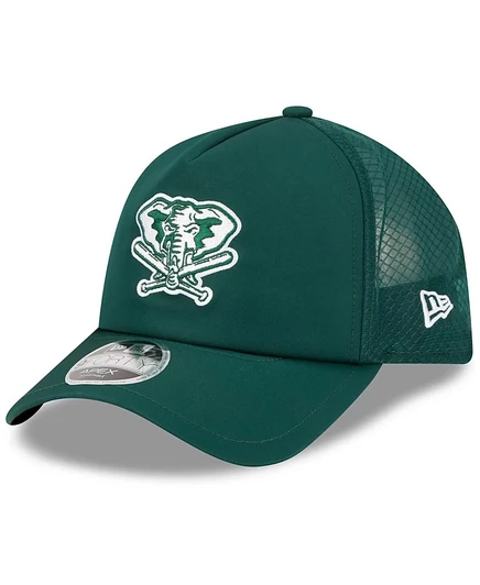 Мужская кепка New Era 9FORTY Athletics, зеленая