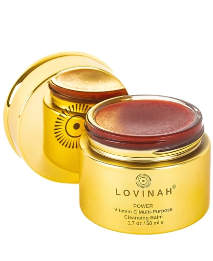Очищающий бальзам Lovinah Skincare Power с витамином С, 1,7 унции, красный