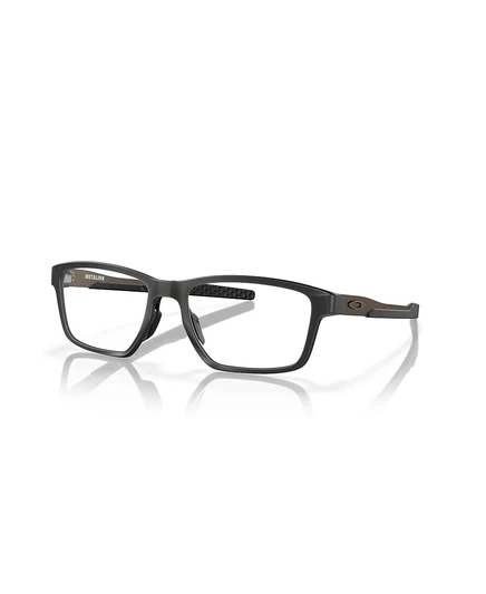 Прямоугольные пластиковые очки Oakley Man OX8153 Metalink зеленый